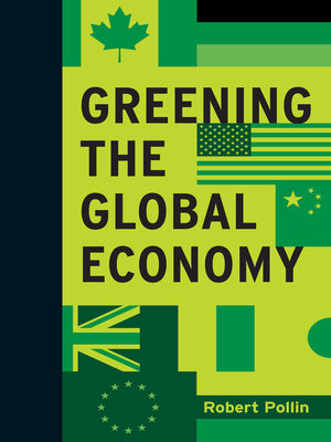 cover image of Greening the Global Economy